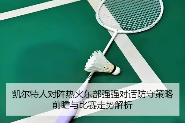 凯尔特人对阵热火东部强强对话防守策略前瞻与比赛走势解析